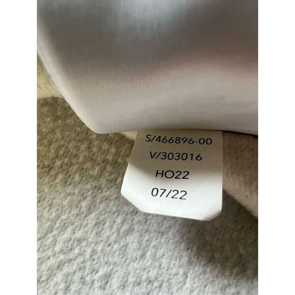 Athleta Agate Paisley Cream Coaster Luxe V Neck Sweatshirt Large - Picture 6 of 10